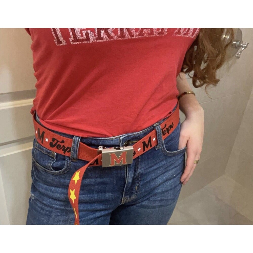 University of Maryland belt adjustible